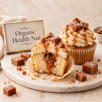 Thumbnail for Salted Caramel Vanilla Stuffed Cupcake