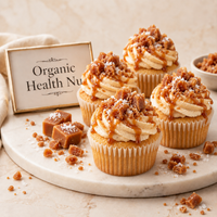 Thumbnail for Salted Caramel Vanilla Stuffed Cupcake